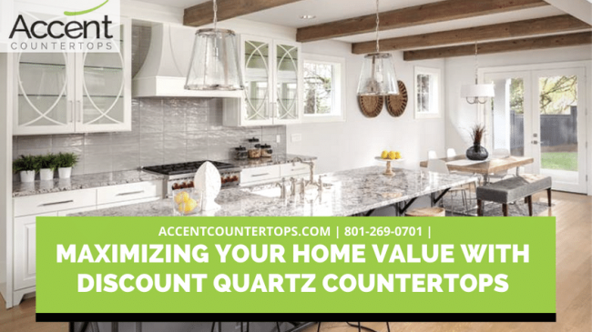 Maximizing your home value with discount quartz countertops