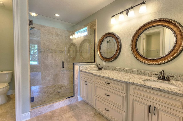 Bathroom Vanity W Granite Tops