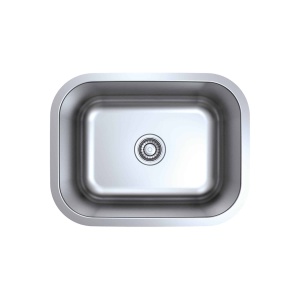 Kitchen Stainless Single Bowl 18g Small