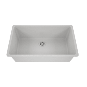 Kitchen Composite Single Bowl with Center Drain