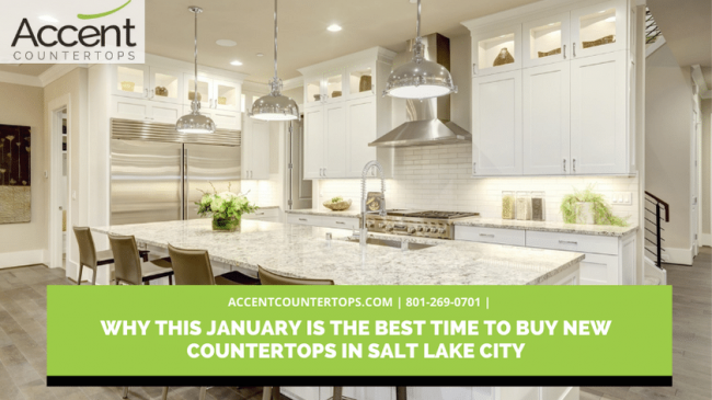 Why This January is The Best Time To Buy New Countertops in Salt Lake City!