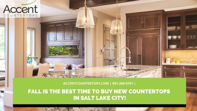 Fall is The Best Time To Buy New Countertops in Salt Lake City!