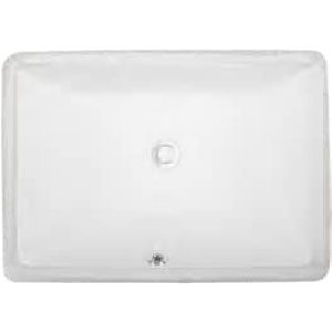 Vanity Porcelain Large Rectangle