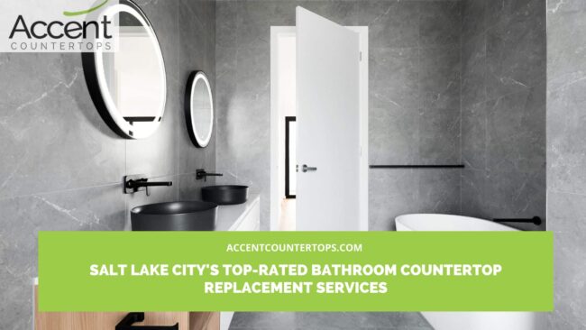 bathroom countertop replacement in Salt Lake City