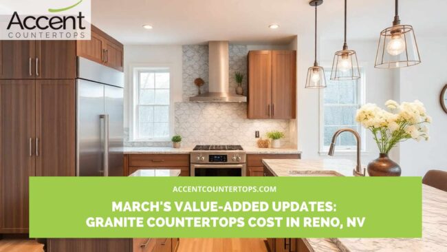 March’s Value-Added Updates_ Granite Countertops Cost in Reno, NV Granite countertops cost in Reno
