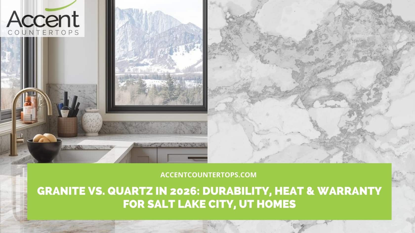 Granite vs. Quartz in 2026_ Durability, Heat & Warranty for Salt Lake City, UT Homes granite vs quartz 2026 Salt Lake City