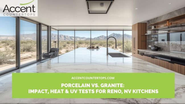 porcelain countertops vs granite