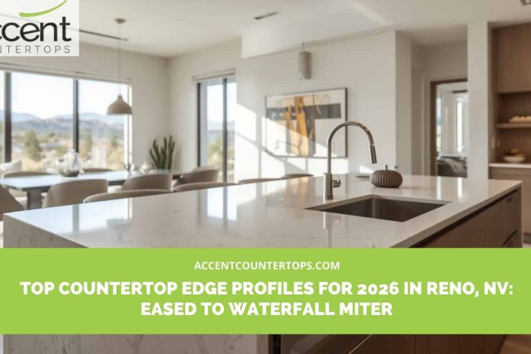 countertop edge profiles 2026 Reno