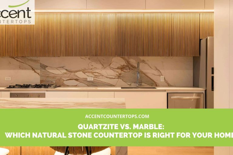 Quartzite vs Marble countertops
