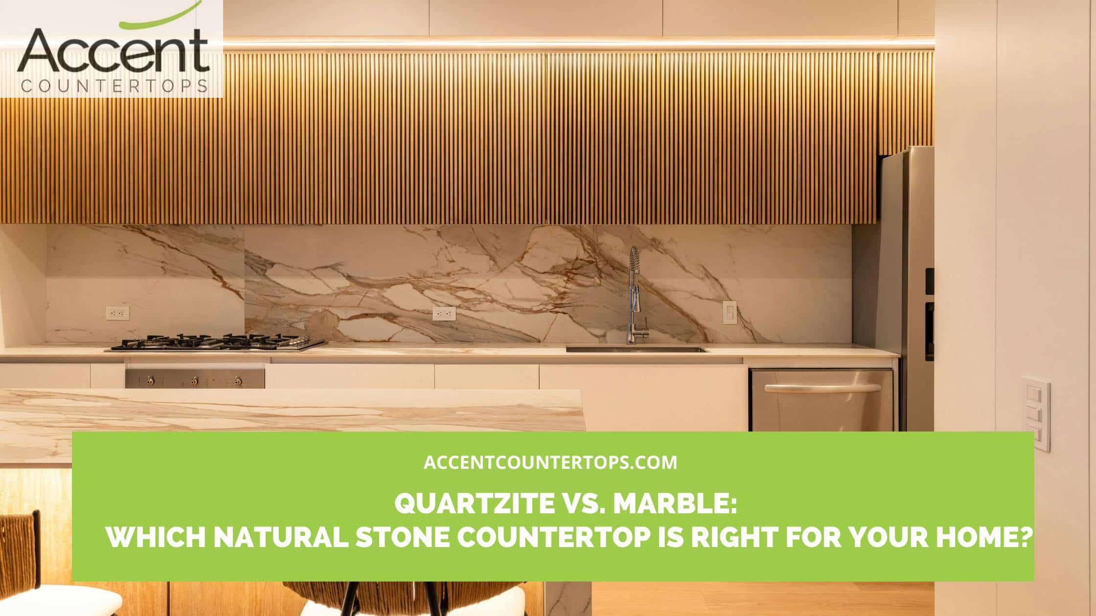 Quartzite vs Marble countertops