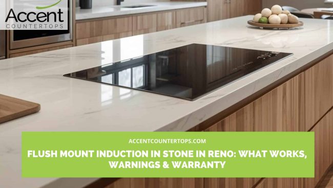 flush mount induction in stone Reno