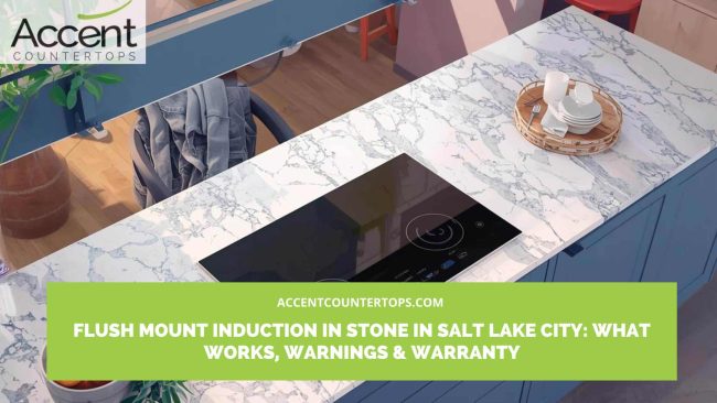 flush mount induction in stone Salt Lake City