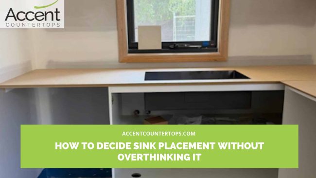 sink placement ideas