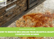 grease stain removal granite quartz Reno