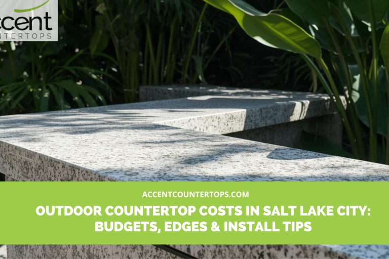outdoor kitchen countertop cost Salt Lake City
