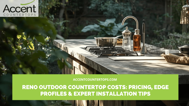 outdoor kitchen countertop cost Reno