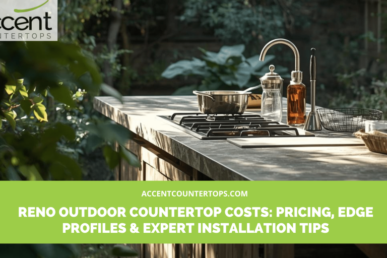 outdoor kitchen countertop cost Reno