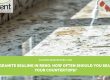 seal granite how often Reno