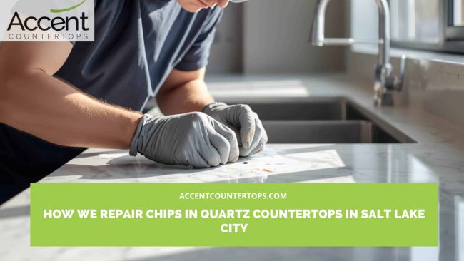 repair chip in quartz countertop Salt Lake City