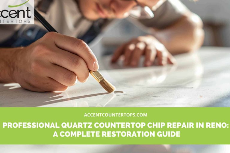 repair chip in quartz countertop Reno