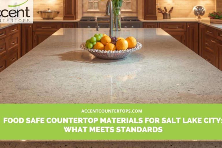 food safe countertop materials Salt Lake City