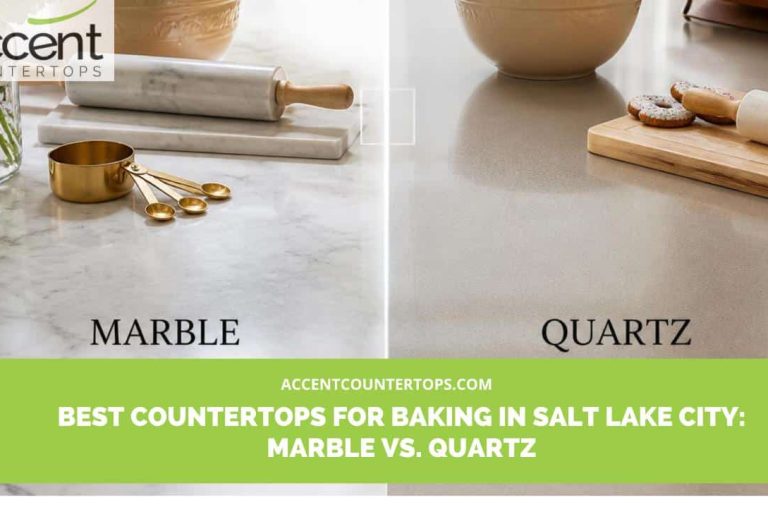 best countertop for baking marble vs quartz Salt Lake City