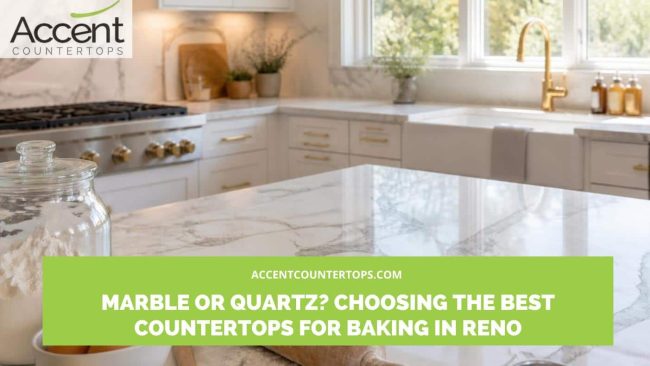 best countertop for baking marble vs quartz Reno