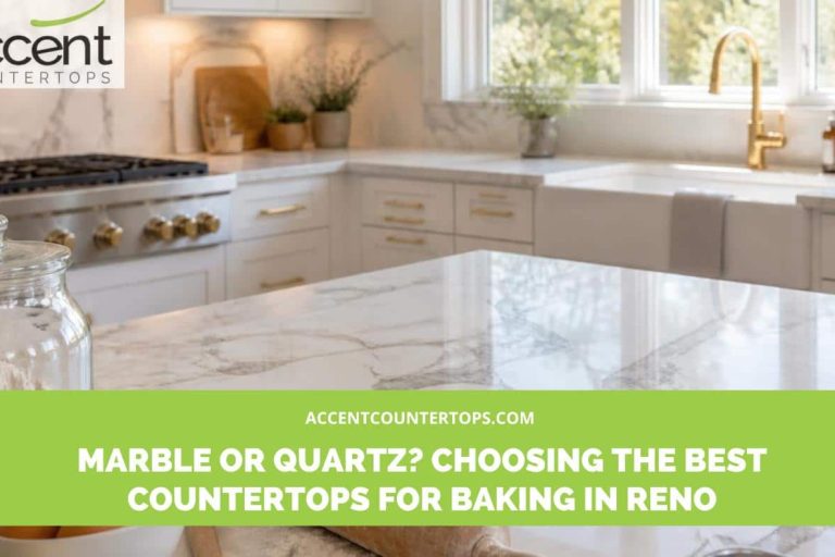 best countertop for baking marble vs quartz Reno