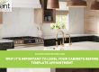 level cabinets before countertops