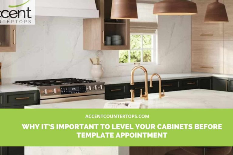 level cabinets before countertops