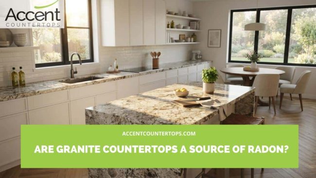 granite countertops and radon