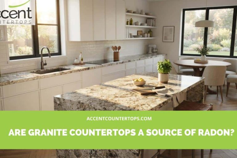 granite countertops and radon