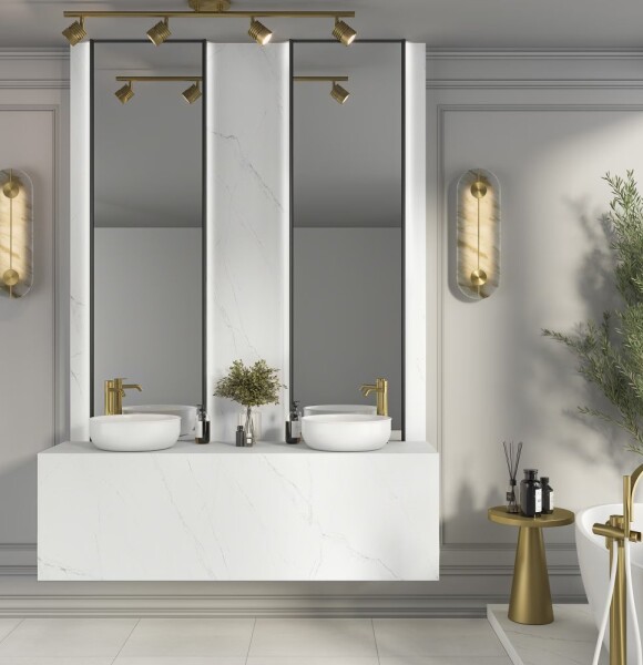 Calacatta Opal Installed 2