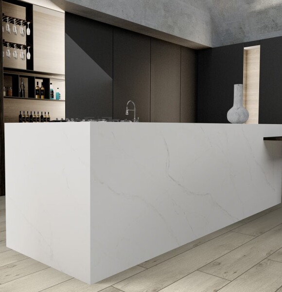 Calacatta Opal Installed 3